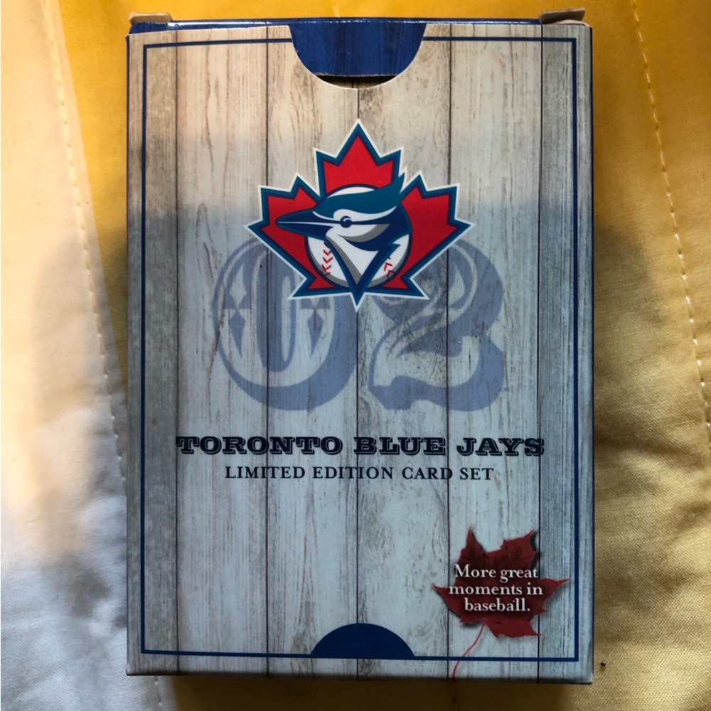 Toronto Blue Jays Limited Edition Card Set